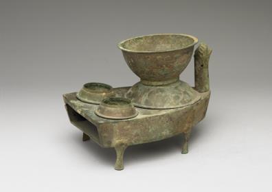 图片[2]-Zao stove and cooker set, Han dynasty (206 BCE-220 CE)-China Archive